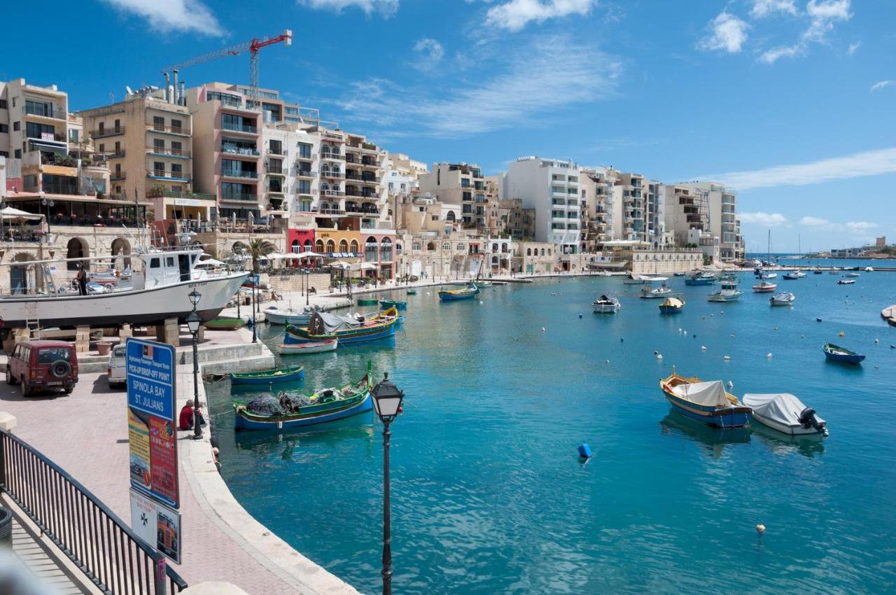 Contemporary 3Br Retreat In Prime Sliema Apartment Exterior foto