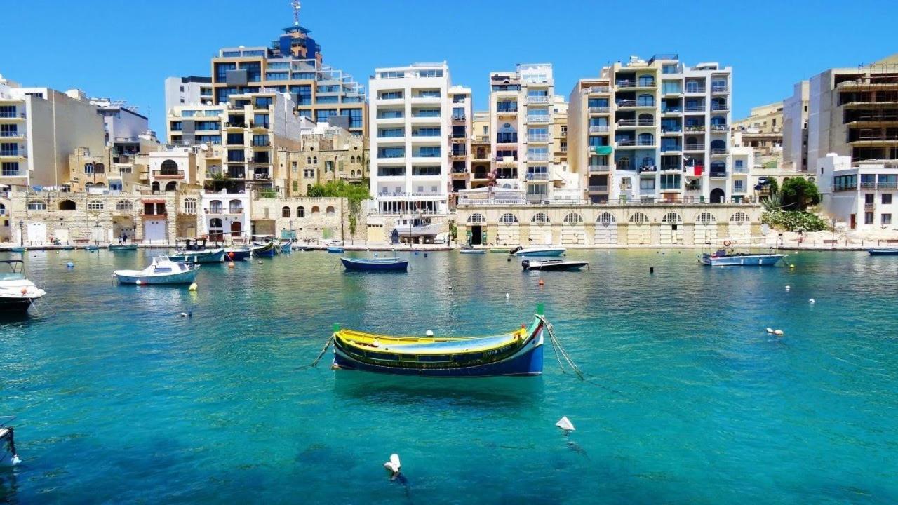 Contemporary 3Br Retreat In Prime Sliema Apartment Exterior foto